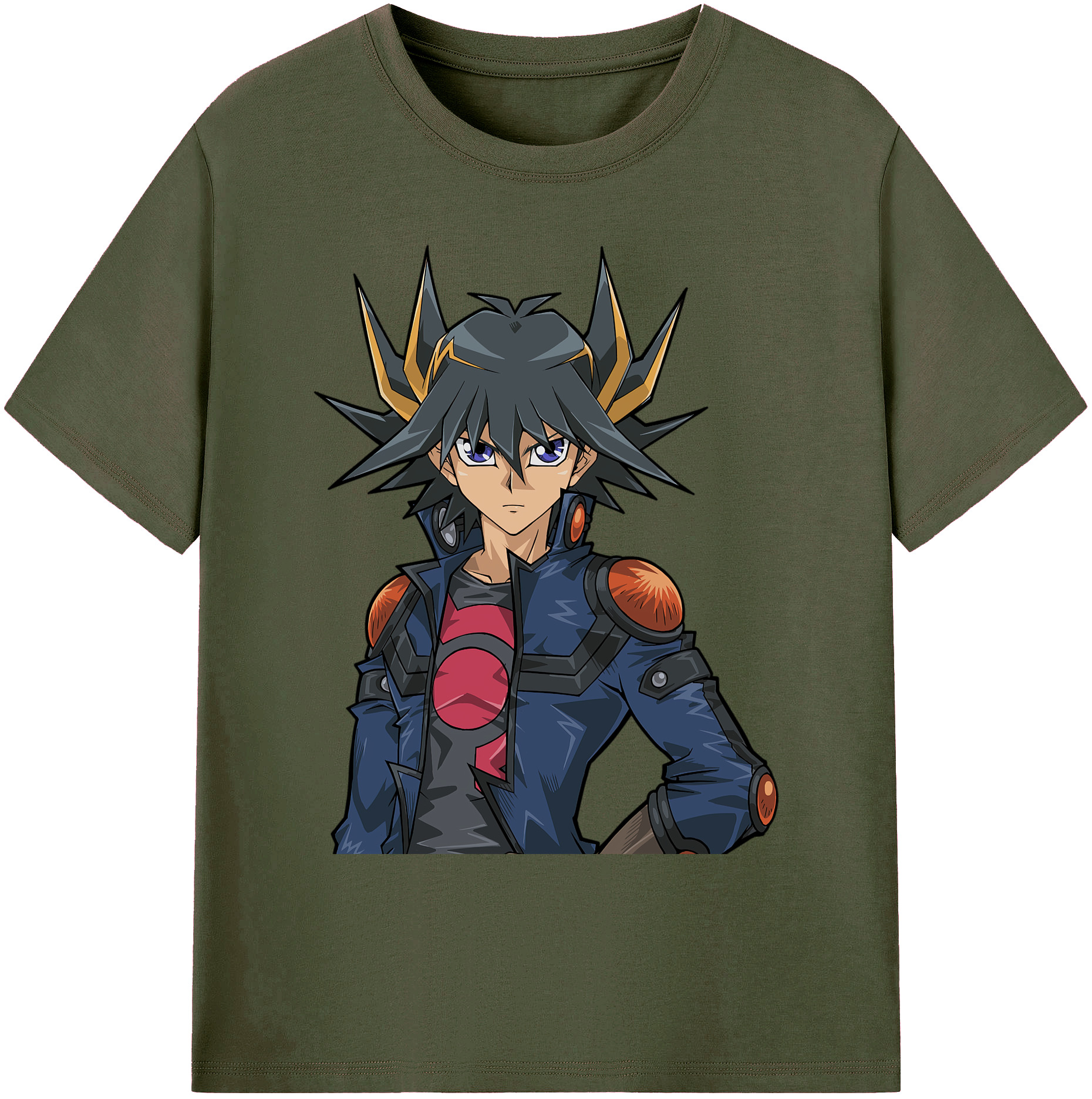 （画像用） 遊☆戯☆王 Yu-Gi-Oh! 綿100％ メンズ半袖Tシャツ｜肌触りやわらか＆通気性